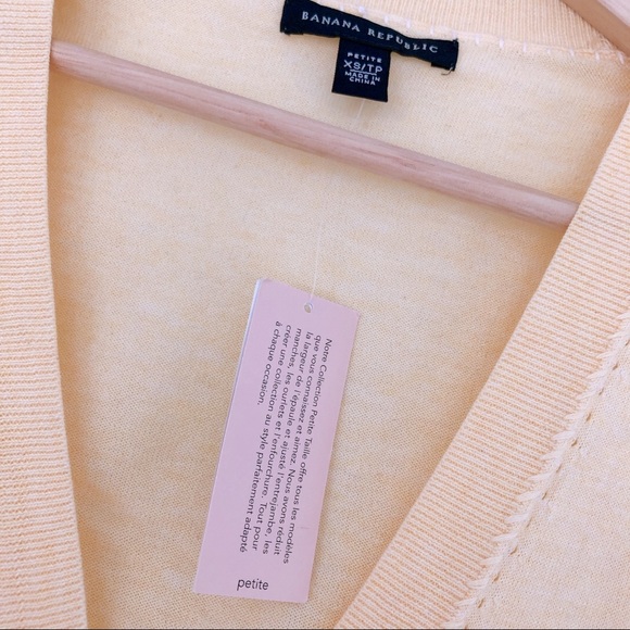 Banana Republic Pima Cotton/Wool Blend Cardigan - Picture 4 of 4